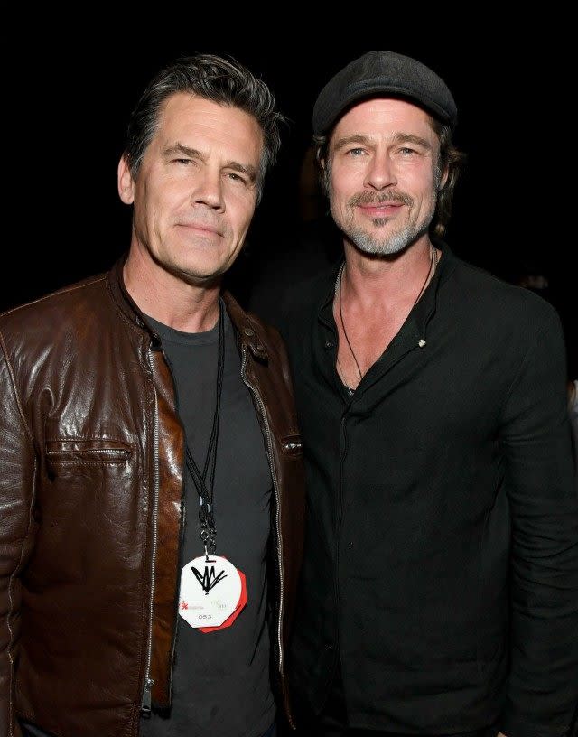 Josh Brolin and Brad Pitt