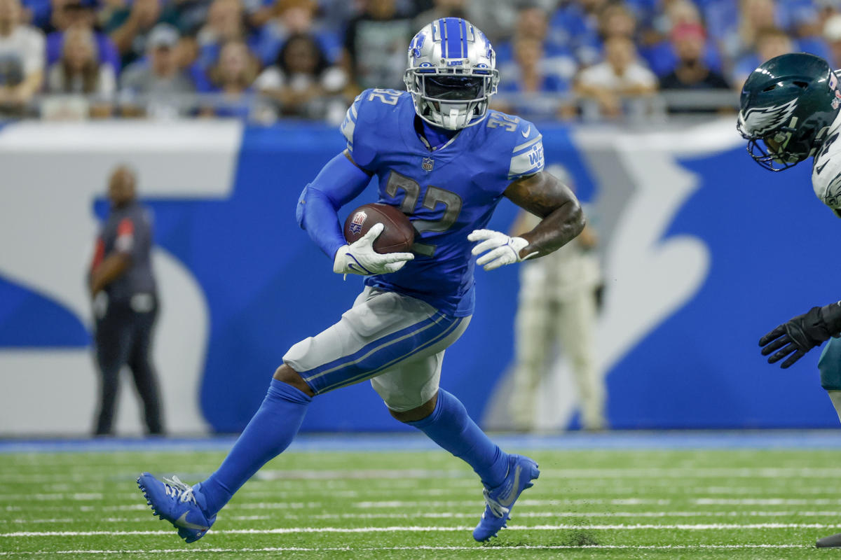 Lions trade RB D'Andre Swift to Eagles after drafting Alabama's Jahmyr  Gibbs in Round 1