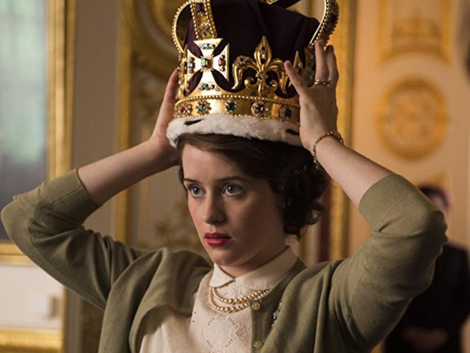 Claire Foy as Queen Elizabeth II in "The Crown"