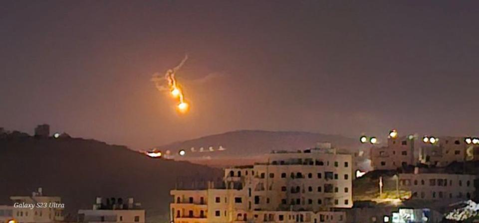 Iran deployed hundreds of suicide drones, ballistic missiles and rockets at the Jewish state in a middle-of-the-night attack. x @Toxicity_______