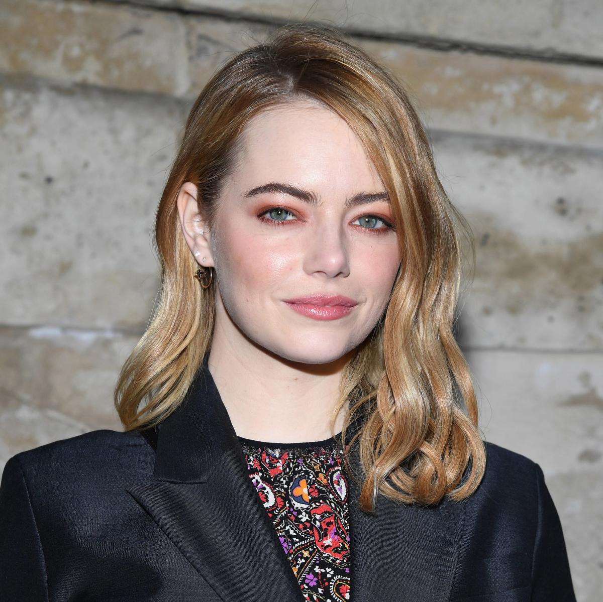 Emma Stone vs. Kim Kardashian: Who wore the menswear look best