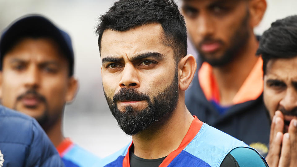 Virat Kohli, pictured here after India's loss in the fifth Test against England. 