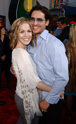 Jennie Garth and Peter Facinelli at the LA premiere of Universal's The Scorpion King