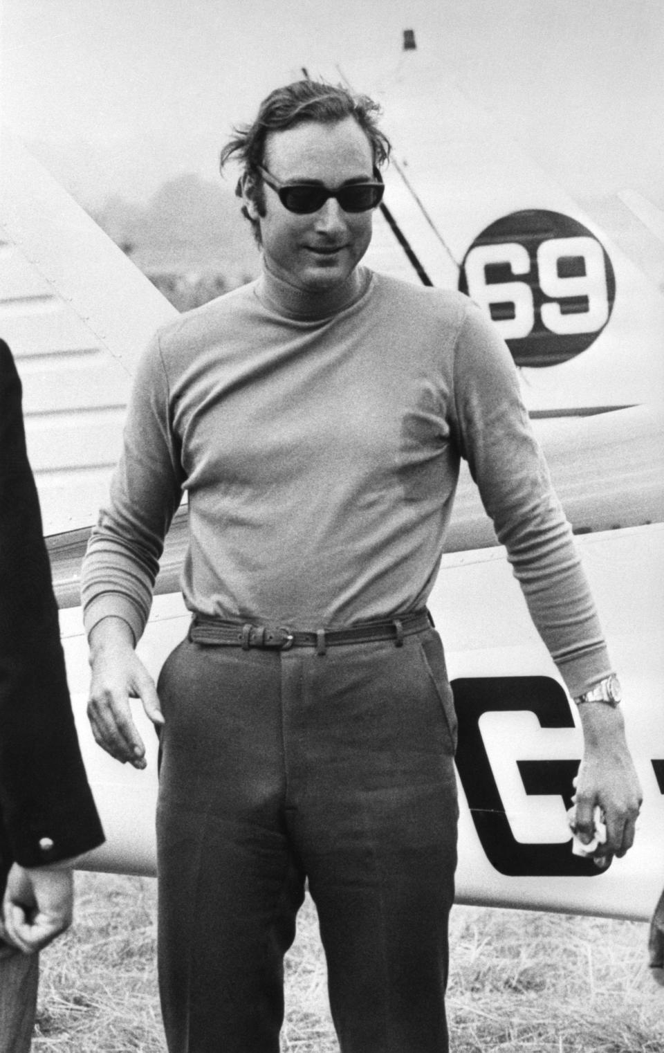 Prince William of Gloucester shortly before competing in the Goodyear Air Race which was to lead to his death after crashing in the event.   (Photo by PA Images via Getty Images)
