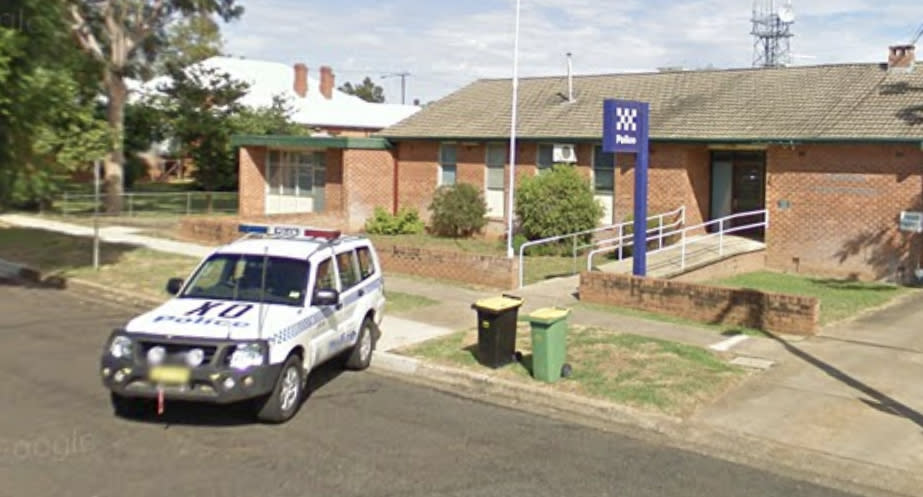 Pictured: Gunnedah Police Station. Source: Google Maps/FILE