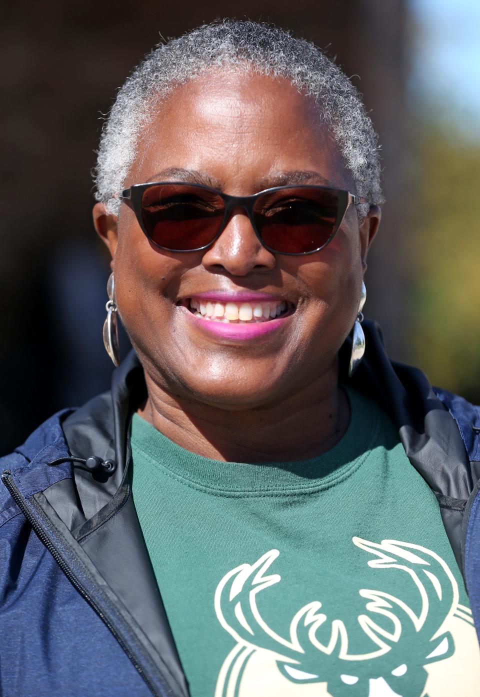 Sharon Spencer from the Lamb of God Missionary Baptist Church, Know Hunger No More, food distribution ministry  on Wednesday, Sept. 28, 2022.