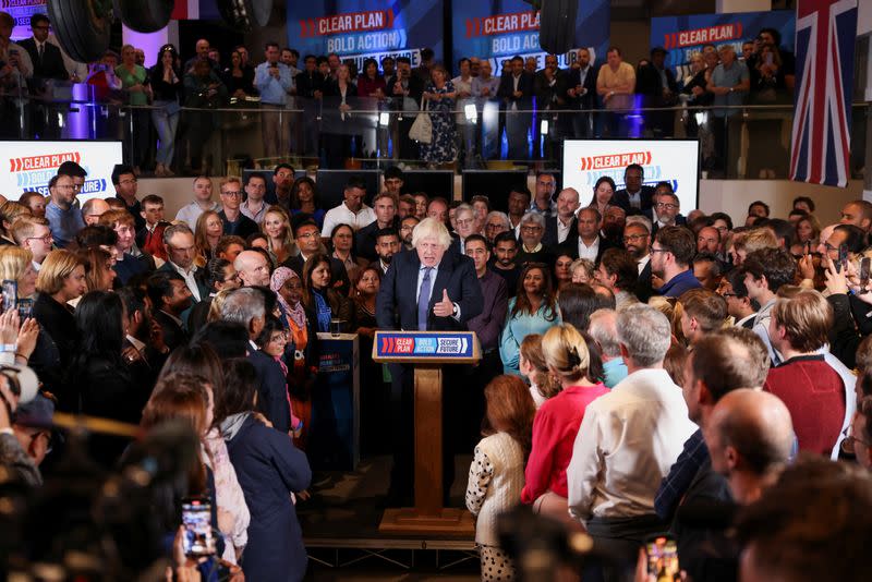 Conservative general election campaign event in London