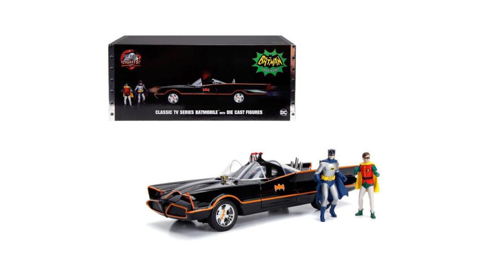 Batmobile with Die Cast Figures (Photo: Diecast Models Wholesale)