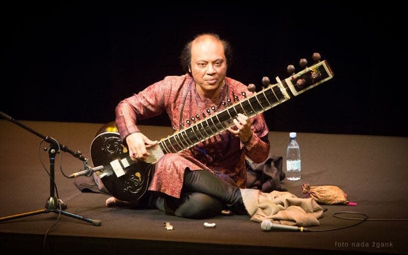 Sitar player Nishat Khan