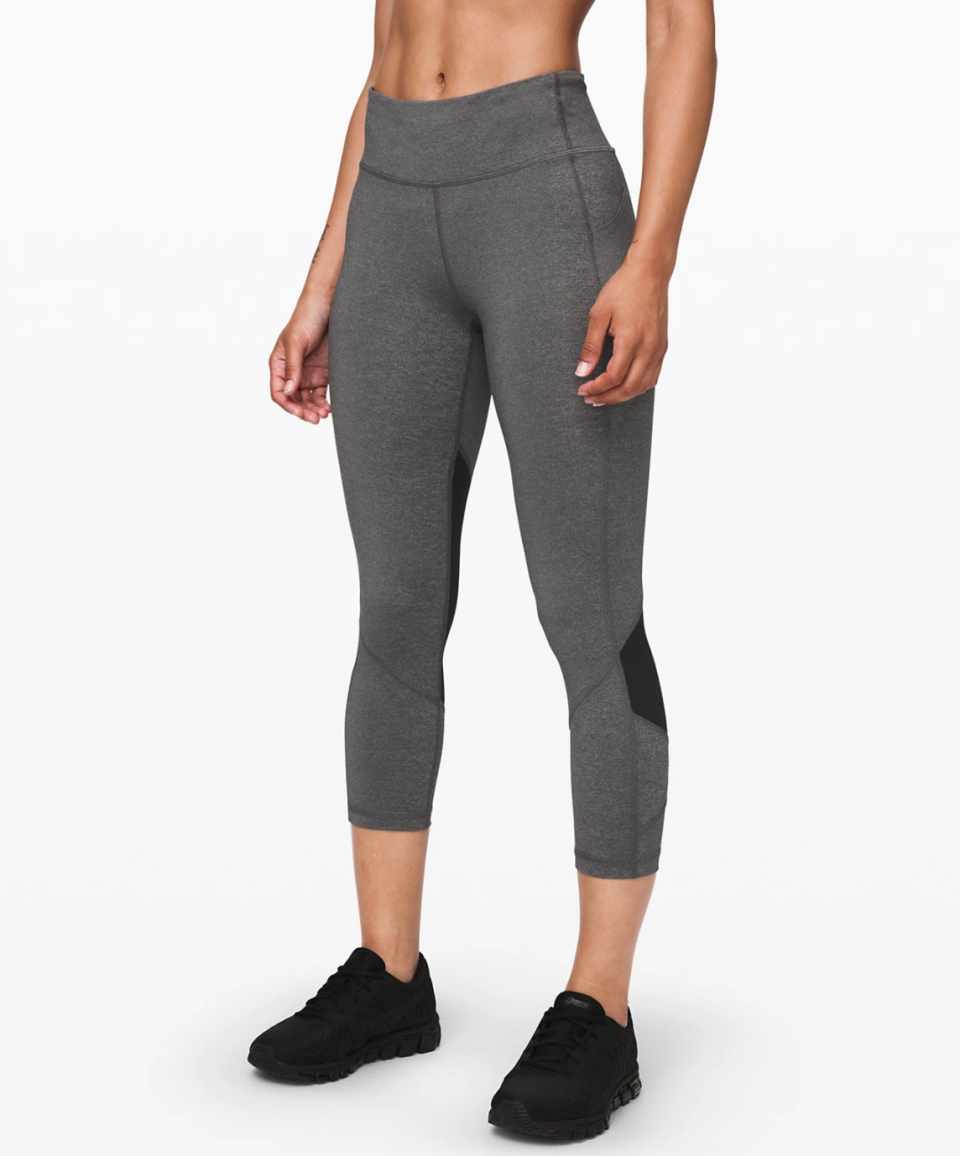 Pace Rival Mid-Rise Crop. Image via Lululemon.