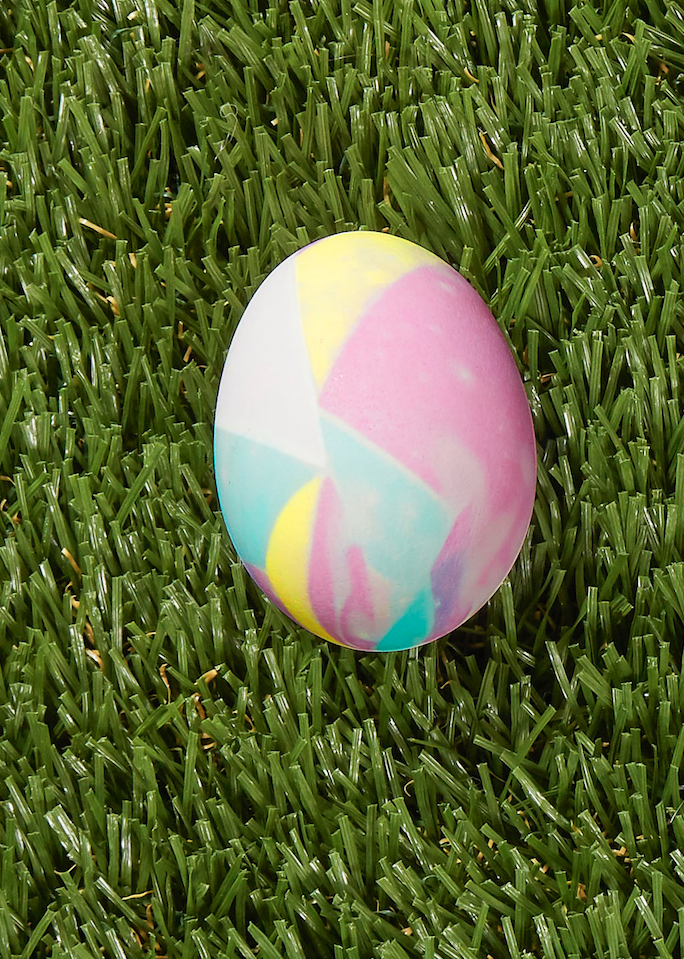 12) Silk-Dyed Easter Egg