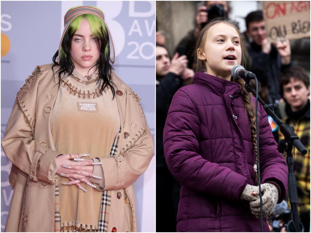 Billie eilish greta thunberg