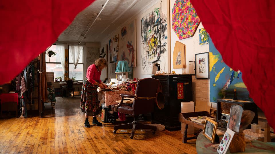 Artist Claire Ferguson moved into her loft in the Tribeca neighborhood in 1981. - Joshua Charow