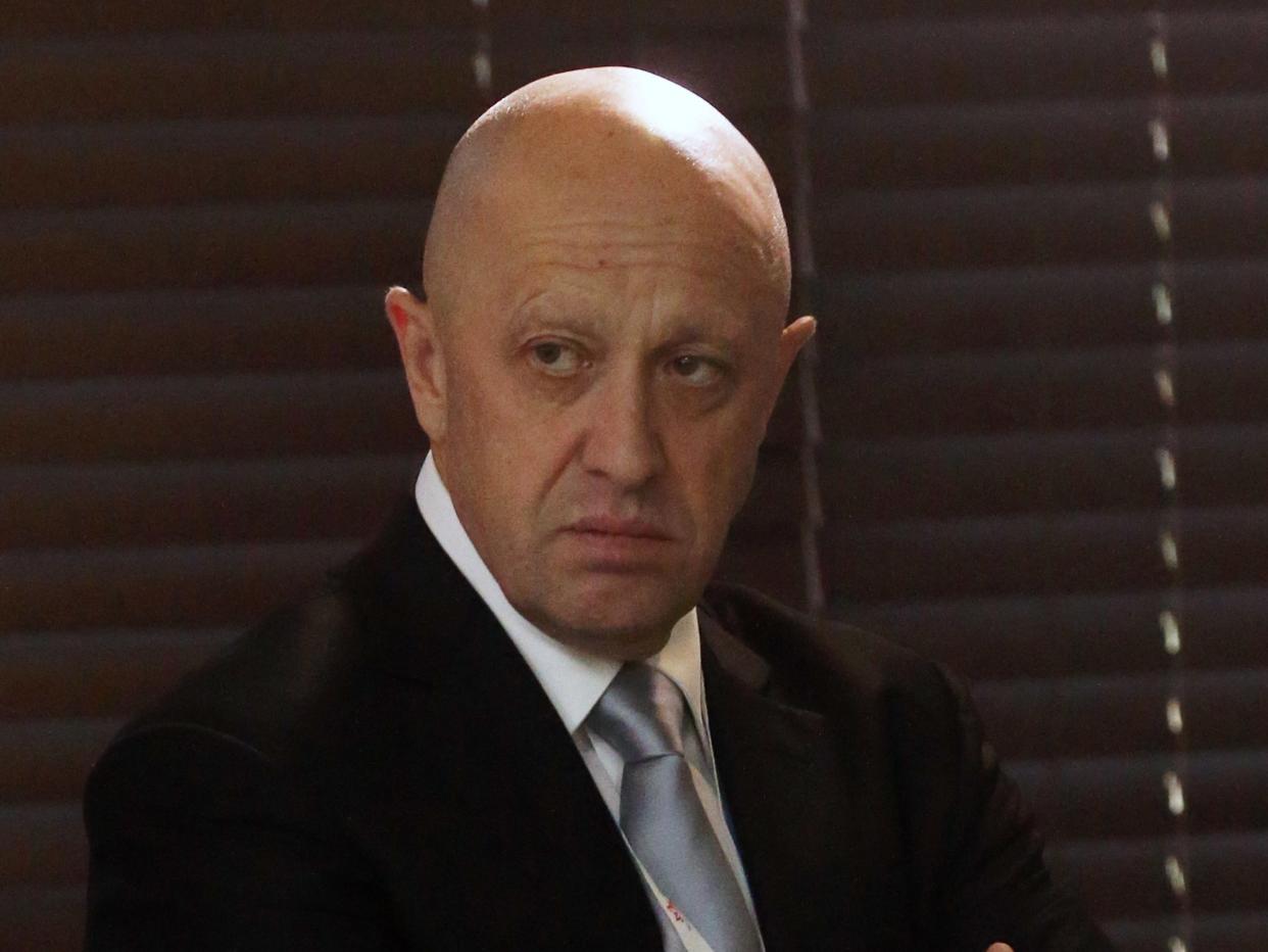 Russian businessman Yevgeny Prigozhin