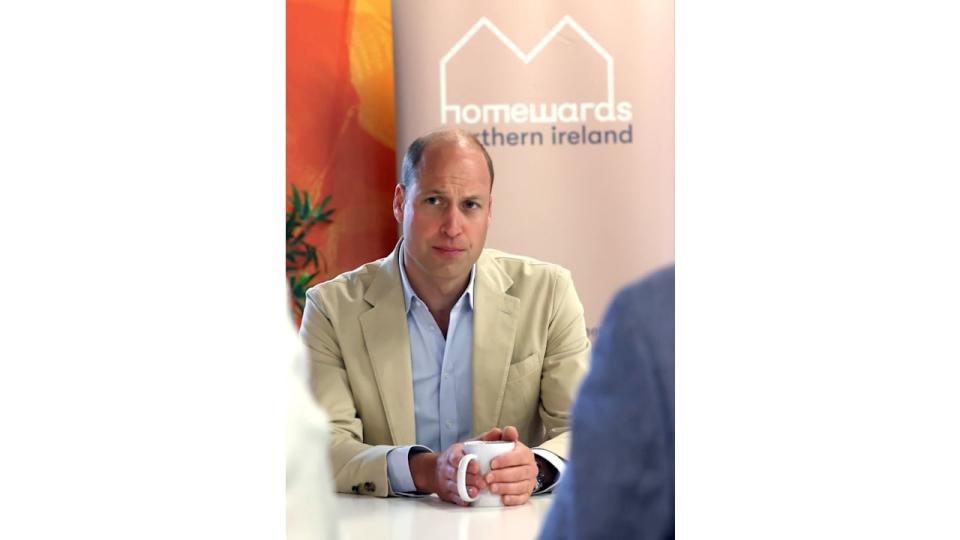 Prince William launches Homewards in Belfast