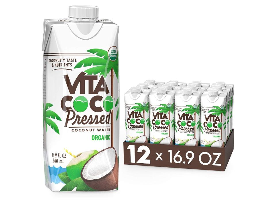 Add this coconut water to your smoothies for an added boost. (Source: Amazon)