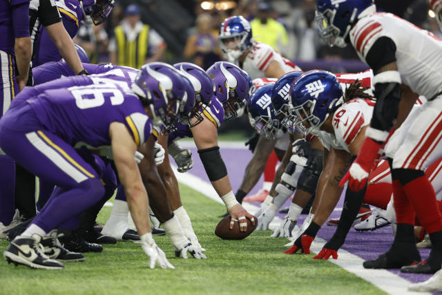 Giants-Vikings Wild Card: Offense, defense and special teams snap counts