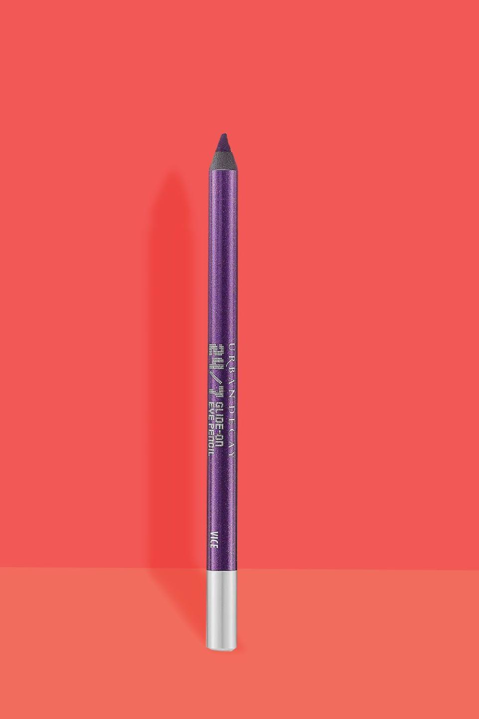 <p><strong>URBAN DECAY</strong></p><p>macys.com</p><p><strong>$25.00</strong></p><p><a href="https://go.redirectingat.com?id=74968X1596630&url=https%3A%2F%2Fwww.nordstrom.com%2Fs%2Furban-decay-24-7-glide-on-eye-pencil%2F3882160&sref=https%3A%2F%2Fwww.goodhousekeeping.com%2Fbeauty%2Fmakeup%2Fhow-to%2Fg3490%2Fwinged-eyeliner-for-every-eye-shape%2F" rel="nofollow noopener" target="_blank" data-ylk="slk:Shop Now;elm:context_link;itc:0;sec:content-canvas" class="link ">Shop Now</a></p><p>Into the final product? Lavonne used <strong>Urban Decay 24/7 Glide-On Eye Pencil in Vice and Delinquent.</strong></p>