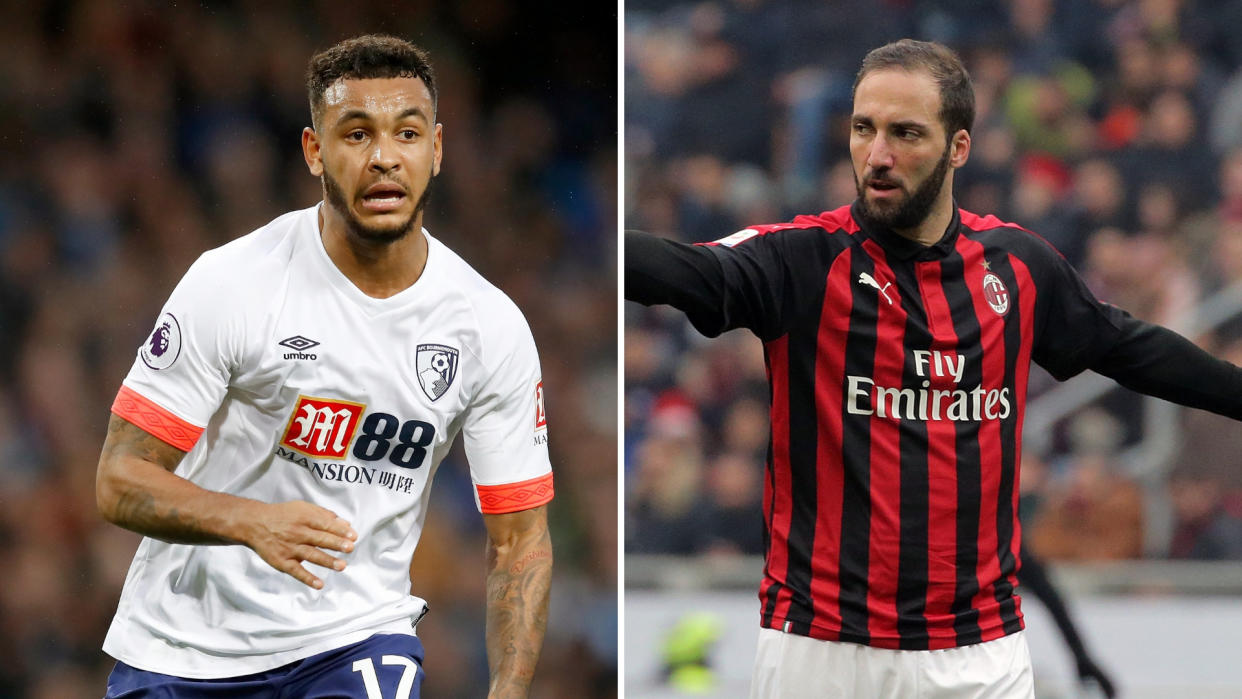 Joshua King and Gonzalo Higuain could soon be on the move.