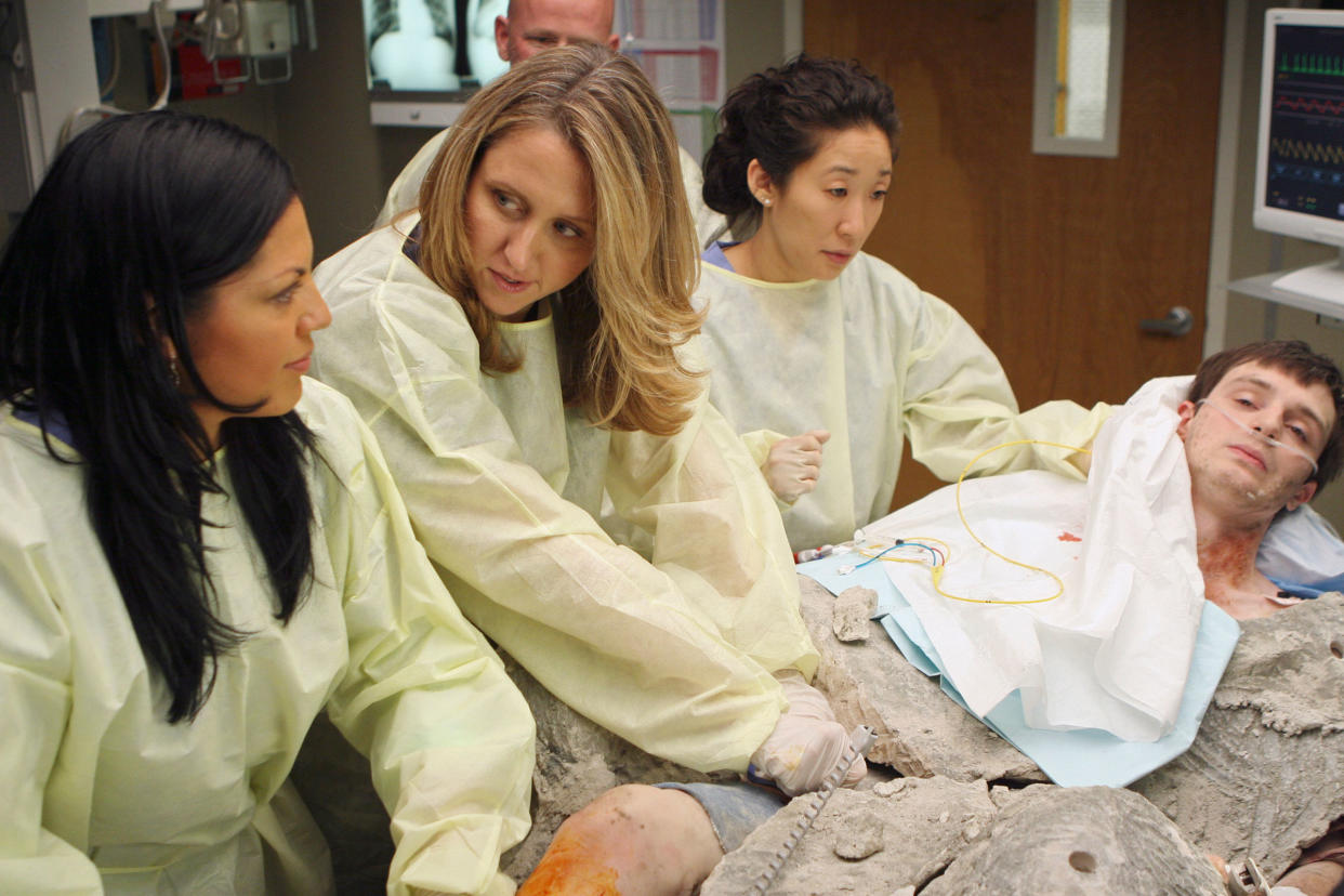 Brooke Smith as Erica Hahn<span class="copyright">Michael Desmond—Disney General Entertainment Content/Getty Images</span>