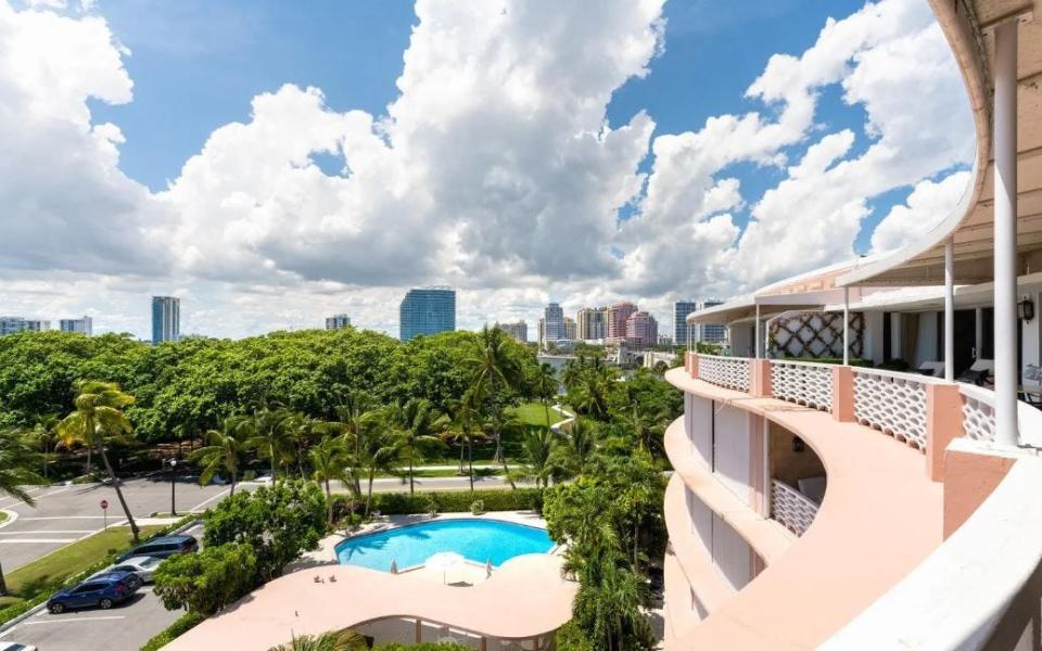 A penthouse condominium at the iconic Southlake building in the Town of Palm Beach sold for $8 million in March 2023 to the billionaire Barron G. Collier family.