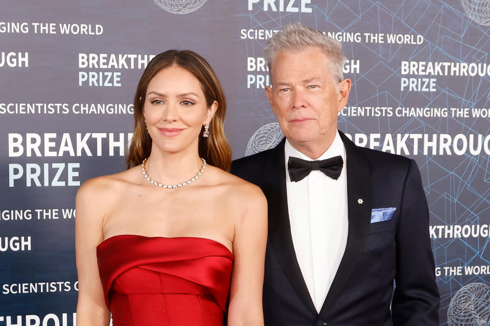 Katharine McPhee and David Foster