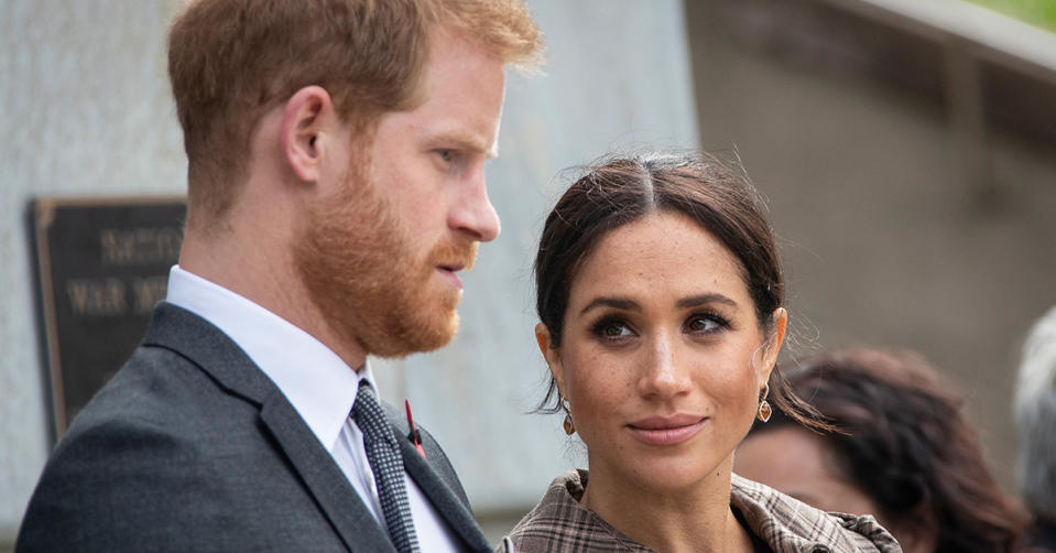 Meghan Markle with husband Prince Harry 