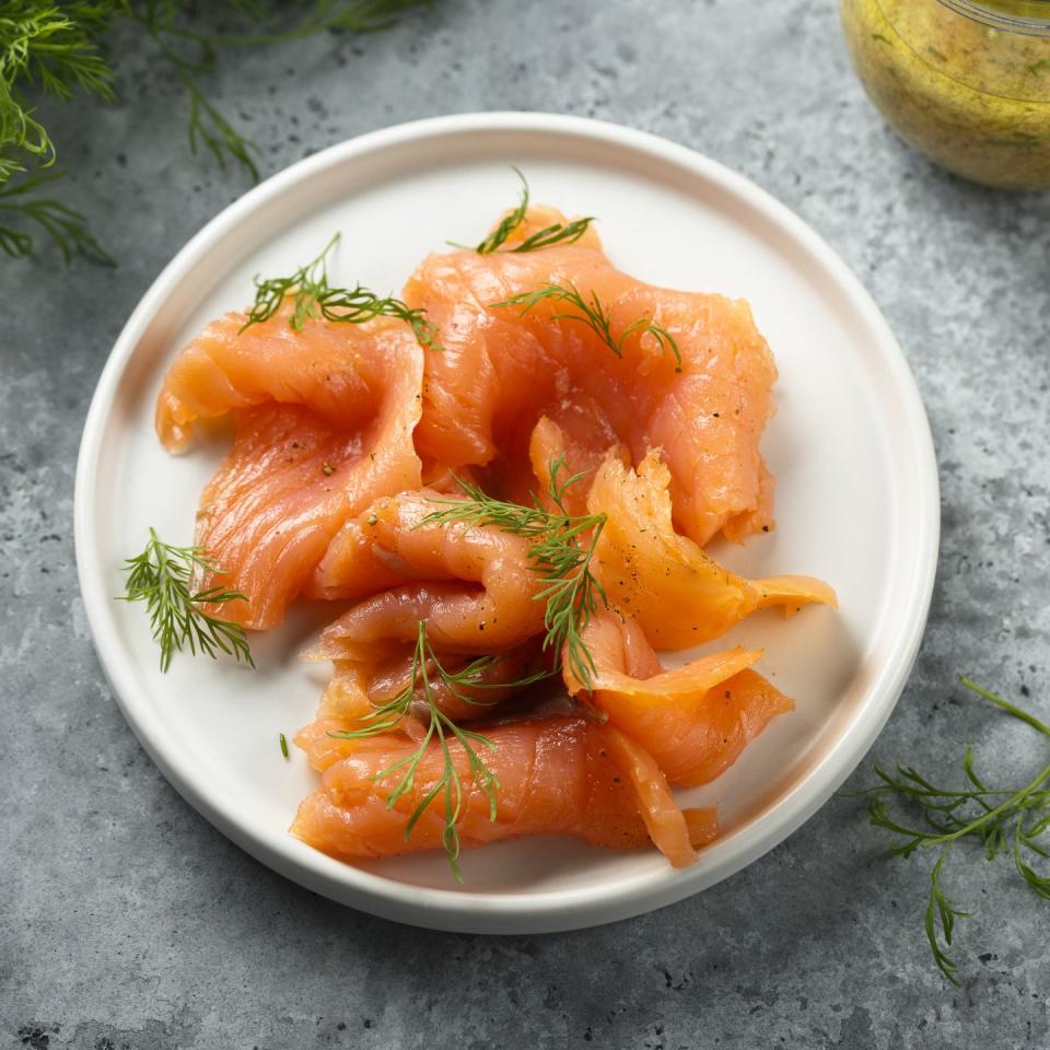 10) Cured Salmon