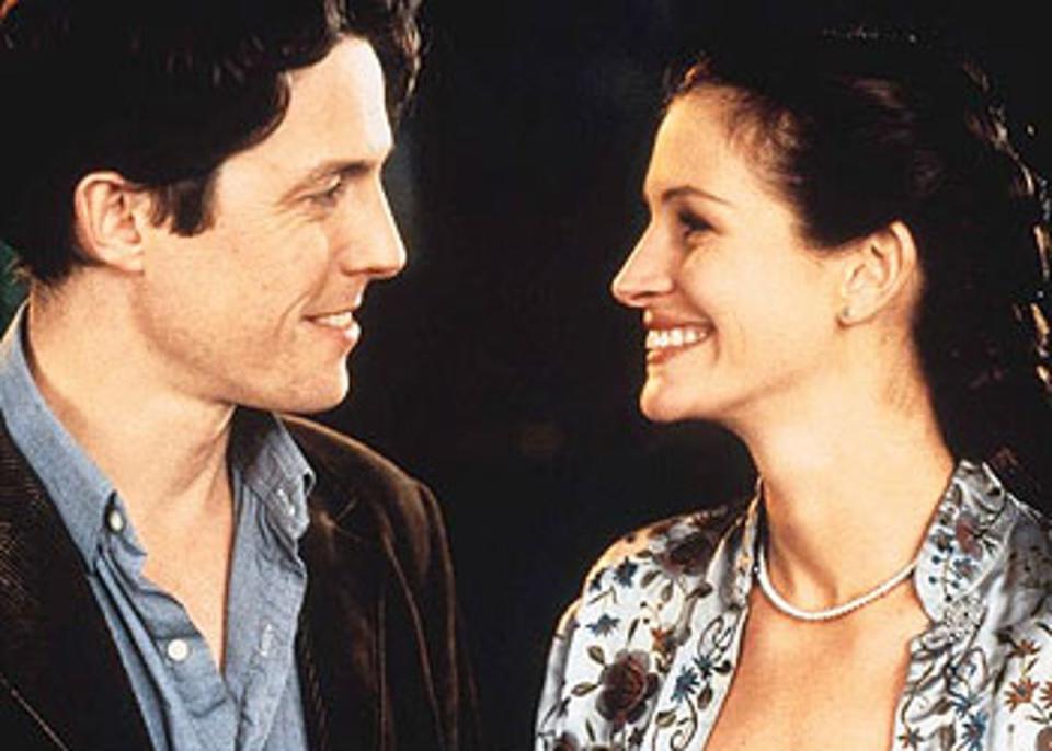 Hugh Grant starred opposite Julia Roberts in the 1999 romcom