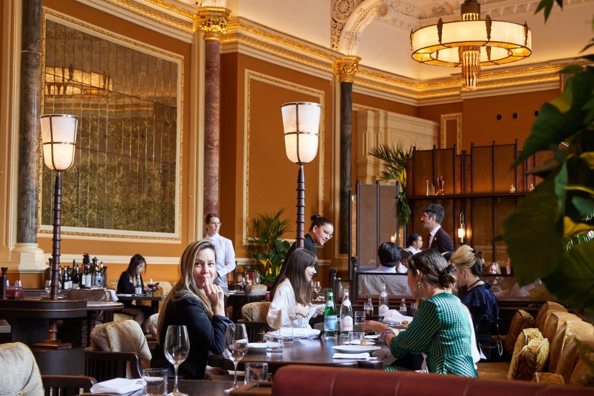 Dwarfing grandeur: the aptly-named restaurant  (Matt Writtle)