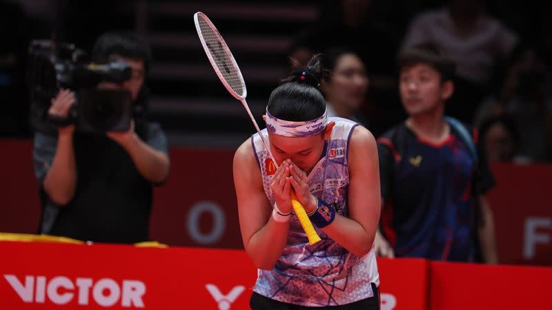 戴資穎決定今年退休，巴黎奧運恐是生涯「最後一舞」。（資料圖／Badminton Photo提供）