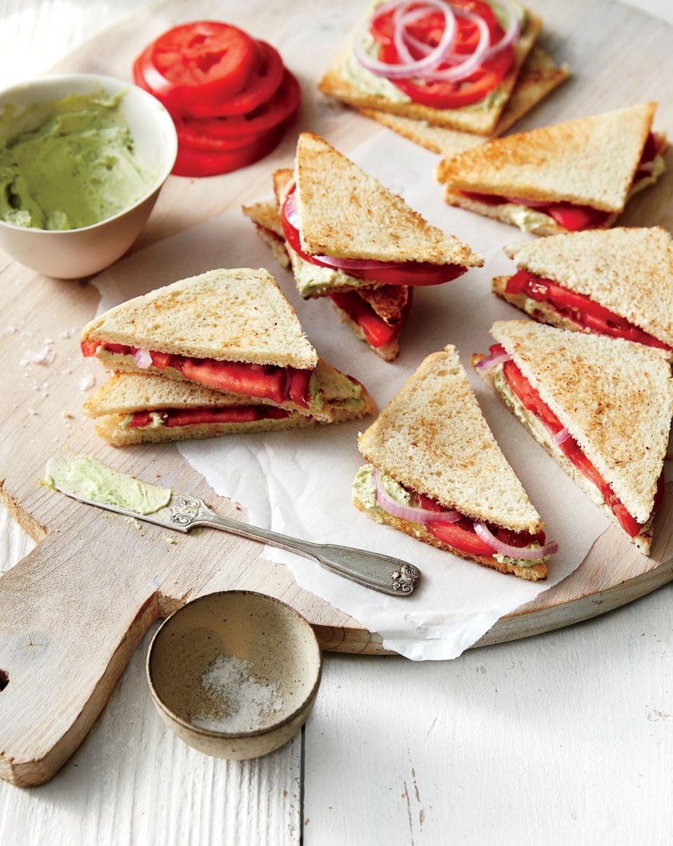 Tomato Tea Sandwiches