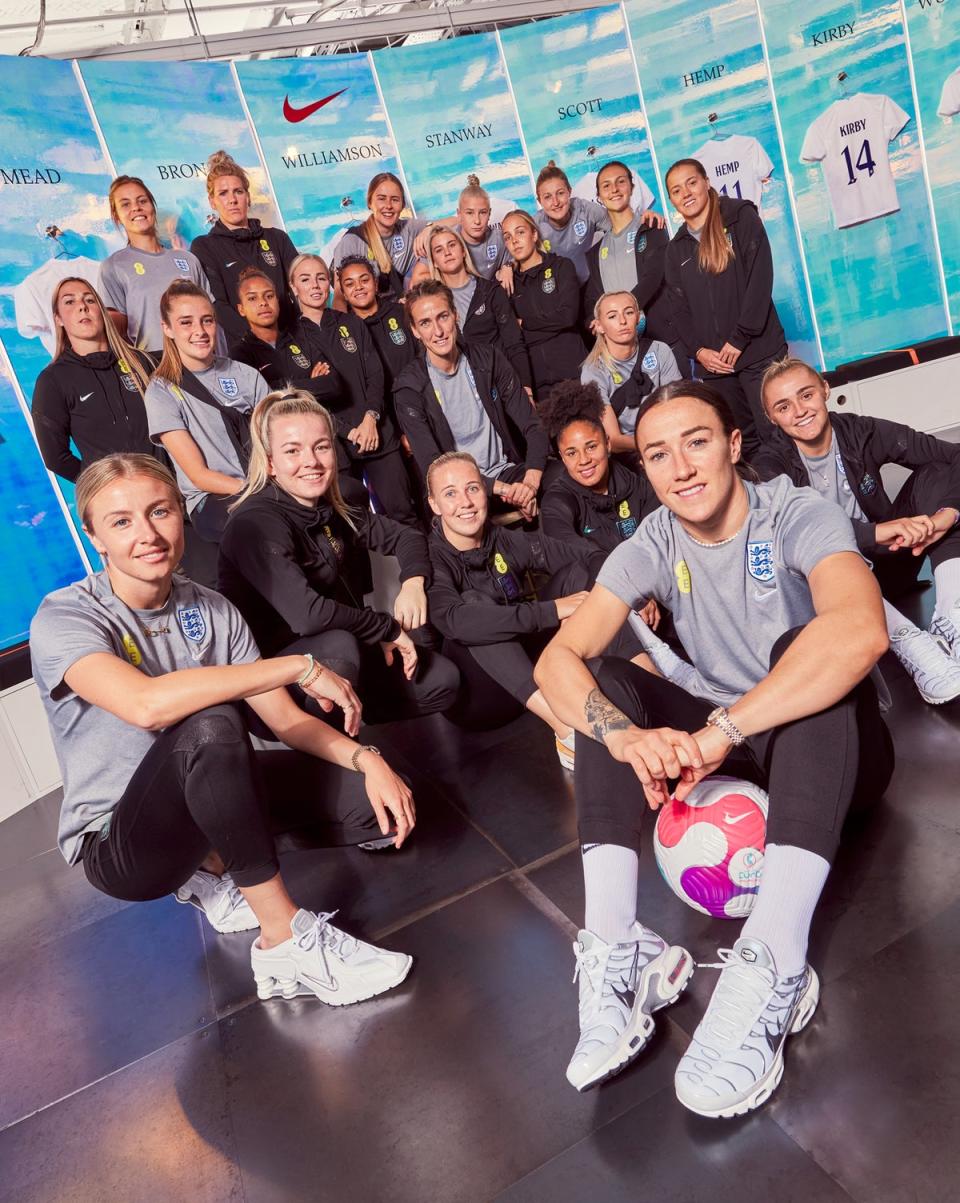 Nike send-off the England women’s squad from NikeTown London ahead of the Women’s European Championships (Nike)