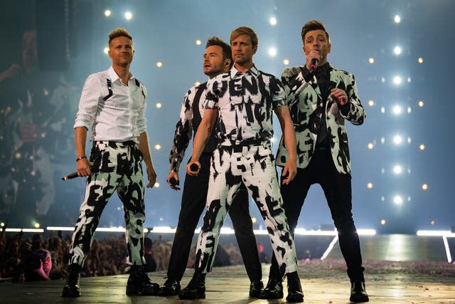 Westlife at Wembley Stadium