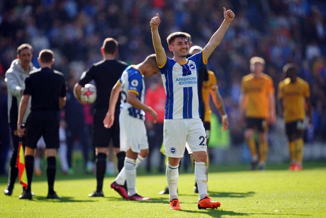 Billy Gilmour celebrates