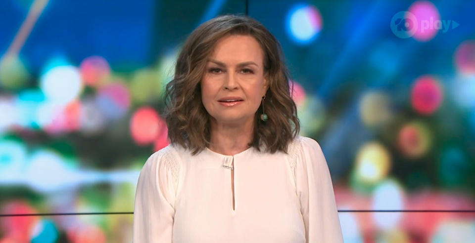 Lisa Wilkinson on The Project
