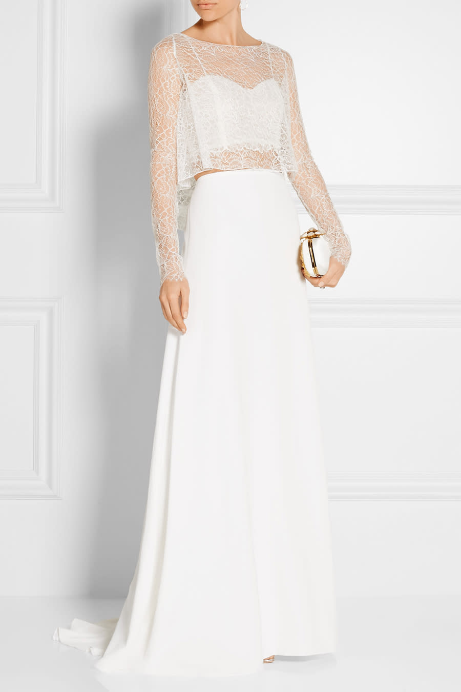 RIME ARODAKY 'Ella' embroidered organza top