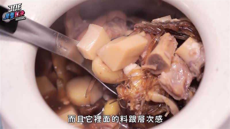 價值6000元的奢華佛跳牆。（圖／Joman授權）