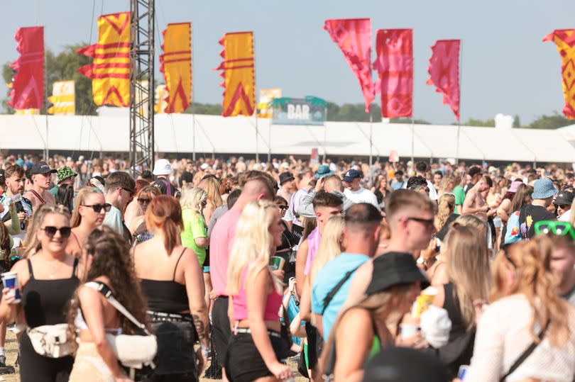 Around 80,000 people will attend each day of the festival