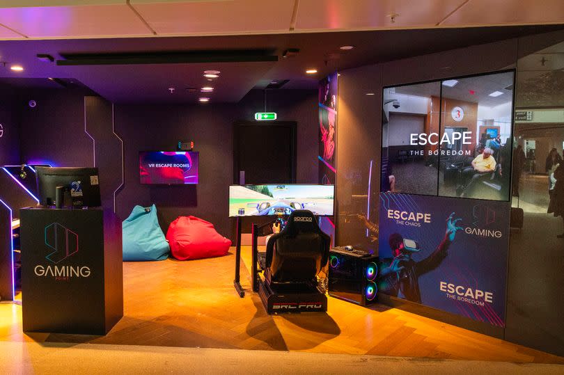 The new Gaming Port at Manchester Airport