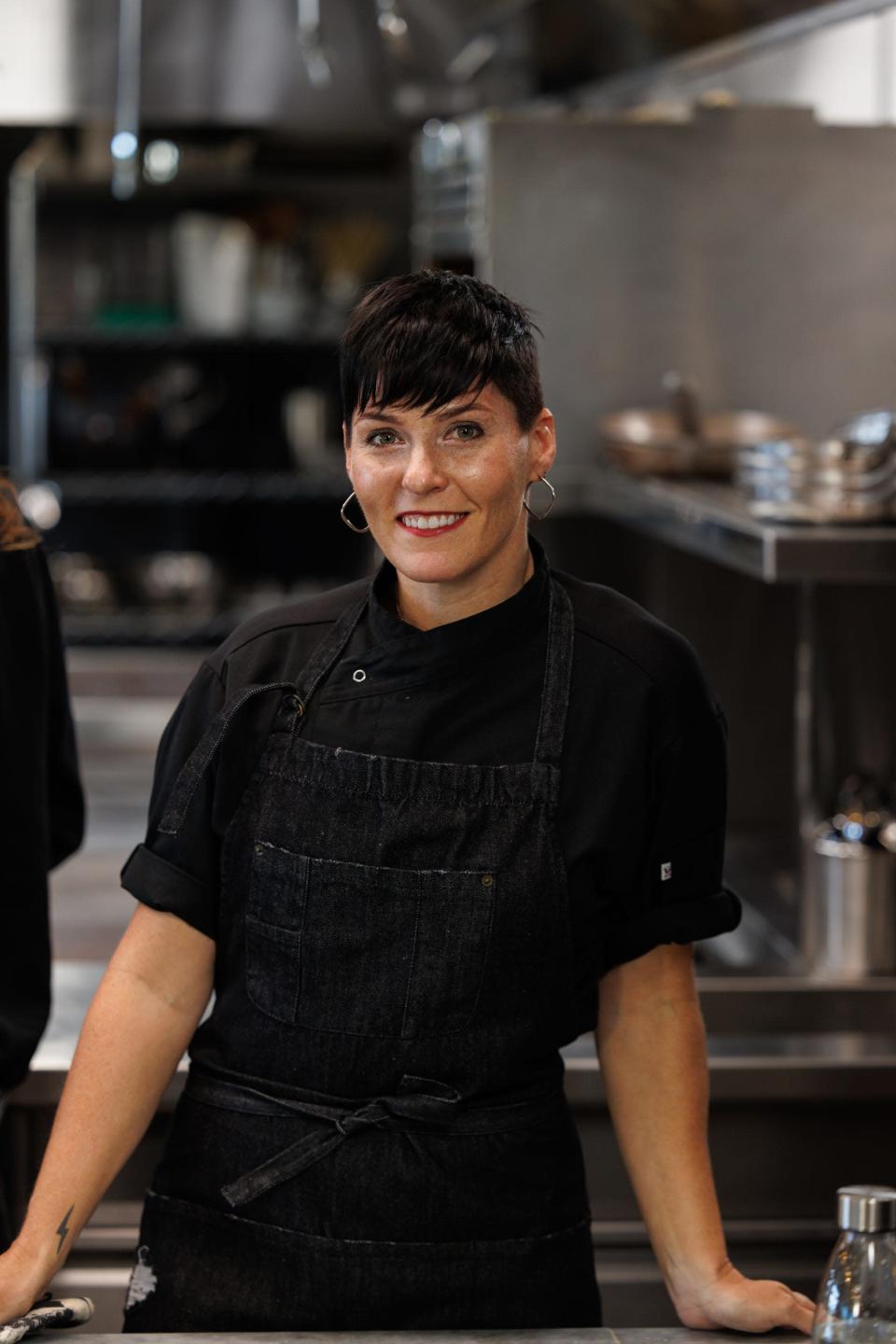 Contestant Jesa Henneberry as seen on &quot;Big Restaurant Bet.&quot; The Food Network show started April 5 and continues for six Tuesdays.