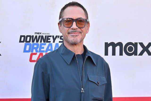 <p>Axelle/Bauer-Griffin/FilmMagic</p> Robert Downey Jr. at the Los Angeles premiere of <em>Downey's Dream Cars</em> on June 16, 2023