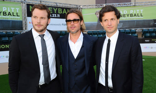 Chris Pratt, Brad Pitt & Bennett Miller