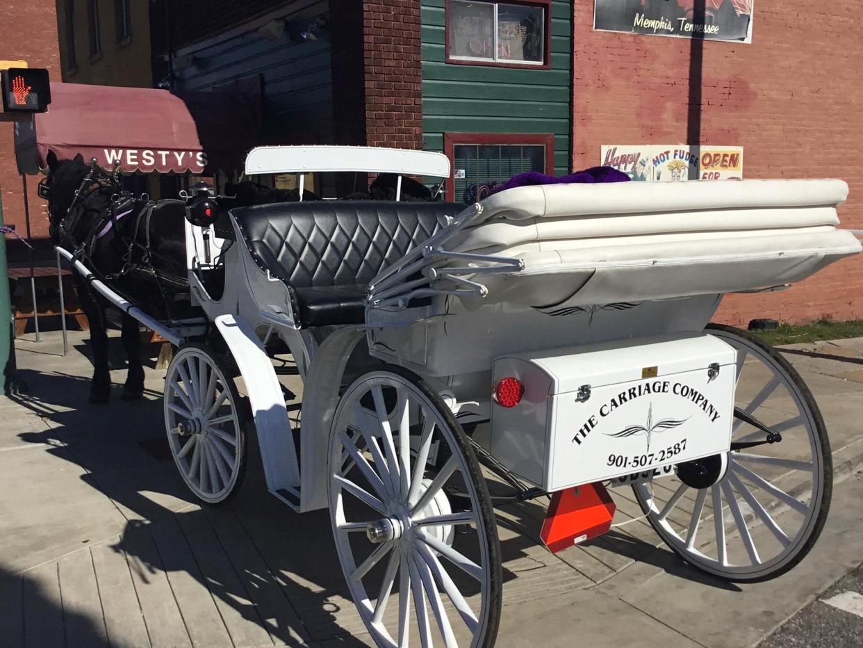 Jake Schorr, the owner of Westy's in Downtown Memphis, also owns and operates The Carriage Company, a carriage tour of Downtown Memphis.