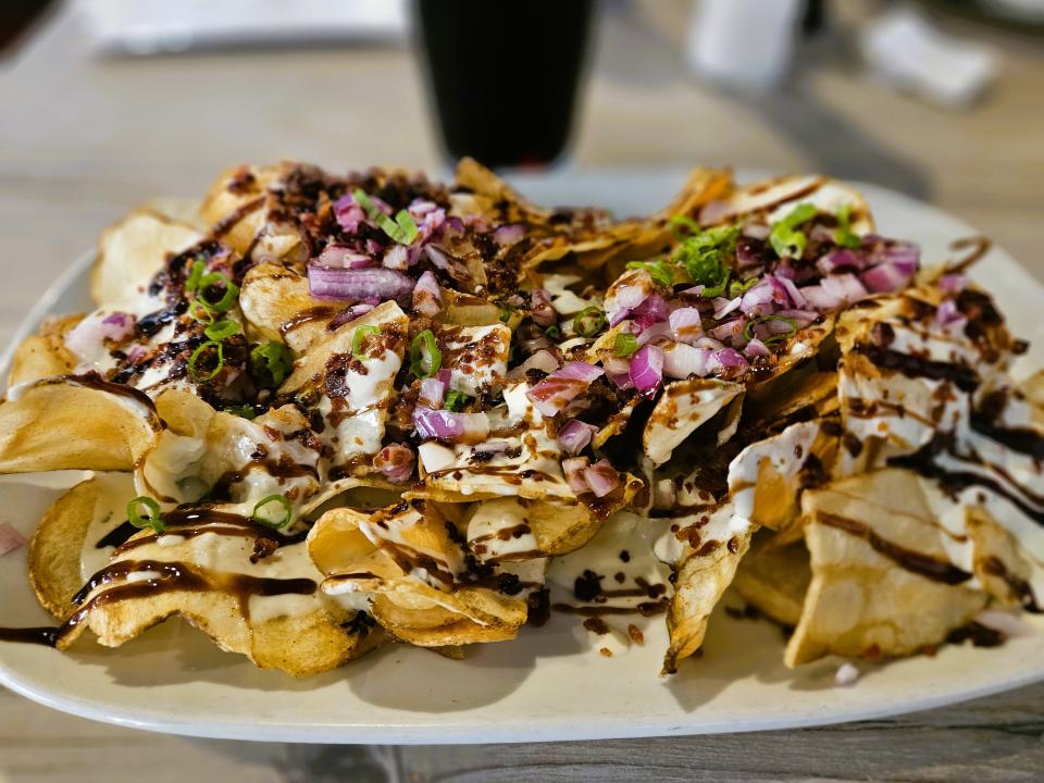 The blue cheese chips at the Gecko's Grill & Pub on State Road 64 in Bradenton photographed July 25, 2023.