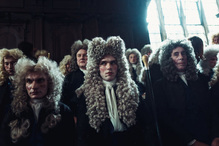 Nicholas Hoult in "The Favourite." (Photo: 20th Century Fox)