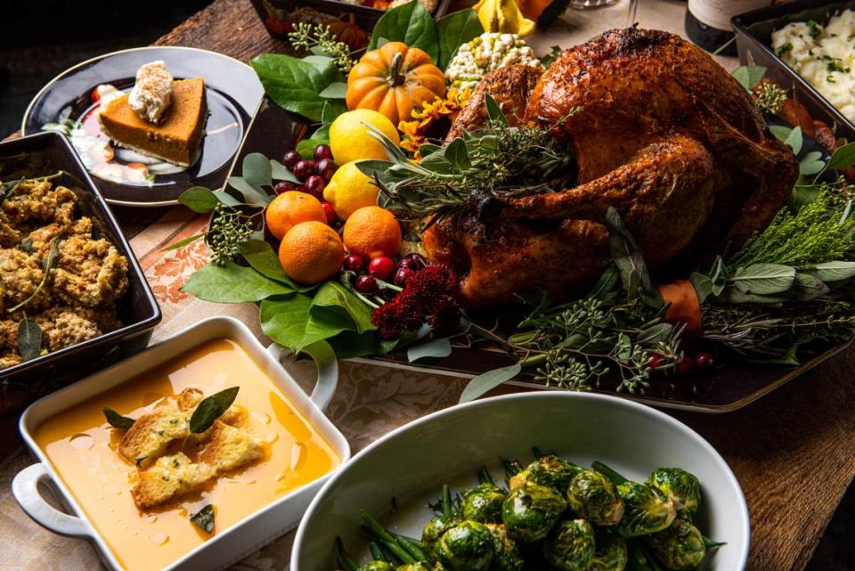 Looking for Thanksgiving dinner at a restaurant? The spread at CRU Food & Wine Bar has three courses for $55 with lots of options.
