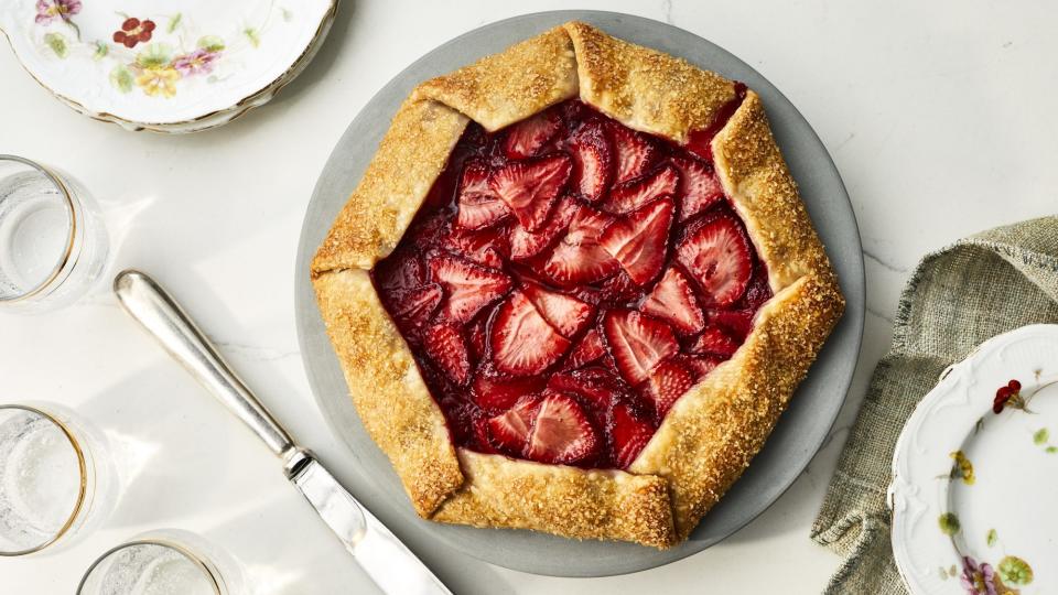 Strawberry Galette