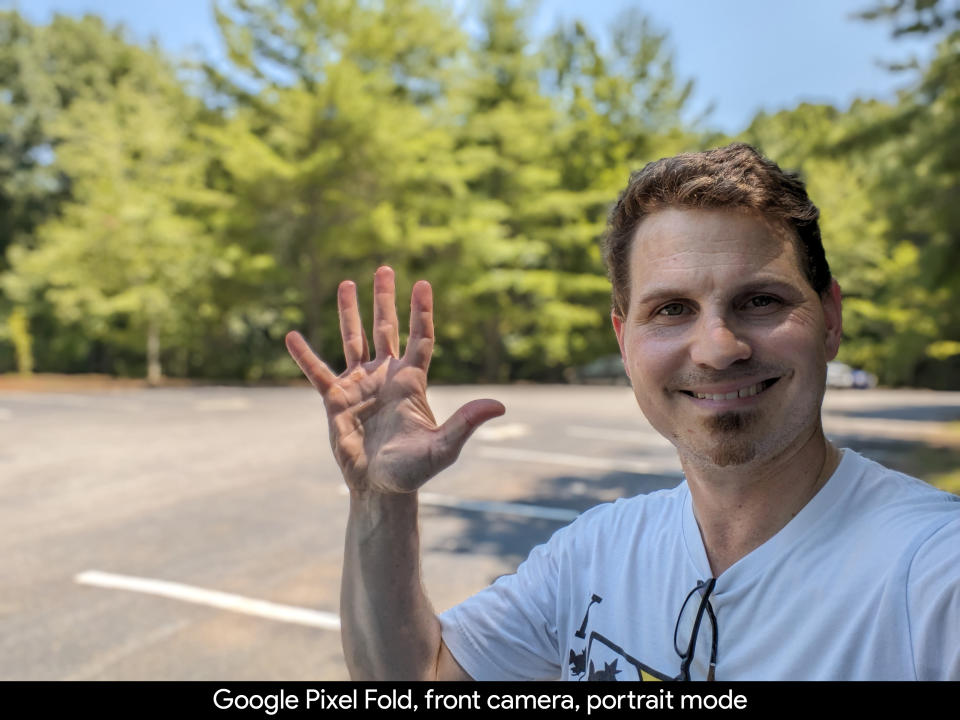Google Pixel Fold camera samples to compare to the Galaxy Z Fold 5