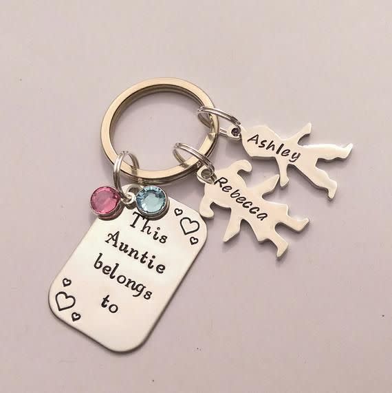 11) Auntie Key Chain